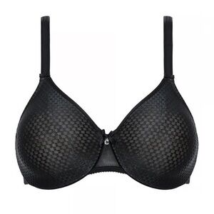 Chantelle C Magnifique Nouveau Seamless Unlined Minimizer Bra - Black 34DD NWT